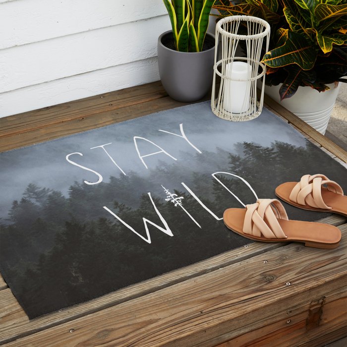 Stay Wild - Forest Adventure Outdoor Rug Gallery Image 2