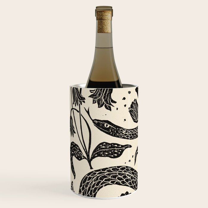 The Snake and the Snail - Cream Wine Chiller Gallery Image 2