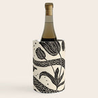 The Snake and the Snail - Cream Wine Chiller Gallery Image 1