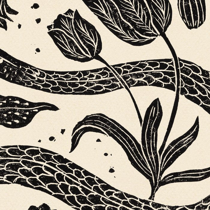 The Snake and the Snail - Cream Coffee Mug Gallery Image 2