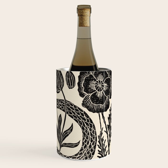 The Snake and the Snail - Cream Wine Chiller Gallery Image 3