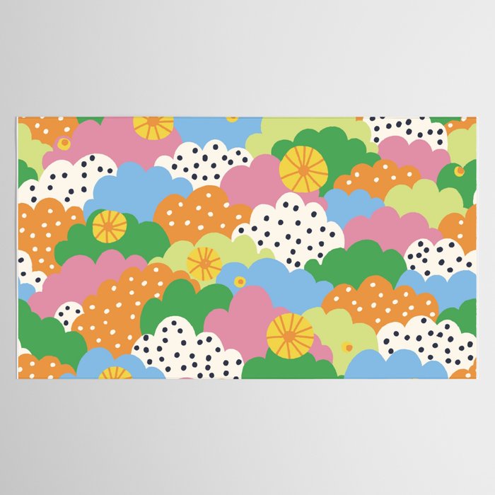 Cloudy  Tablecloth Gallery Image 2