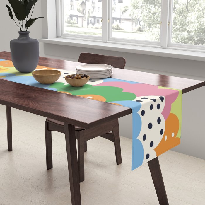 Cloudy  Table Runner Gallery Image 2
