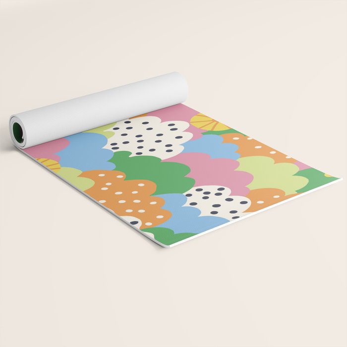 Cloudy  Yoga Mat Gallery Image 2