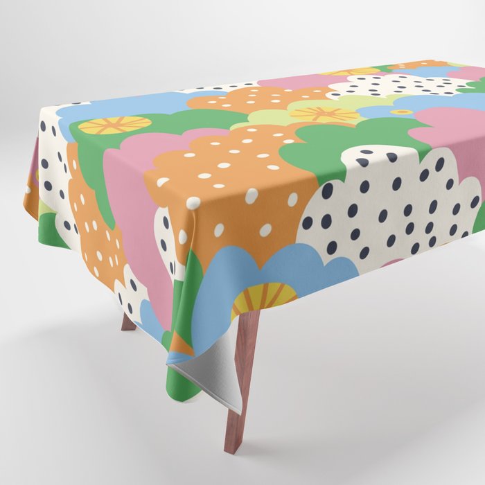 Cloudy  Tablecloth Gallery Image 1