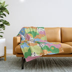 Cloudy  Throw Blanket Gallery Image 1
