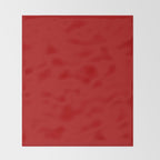 Chili Pepper Red - Solid Color Collection Throw Blanket Gallery Image 2