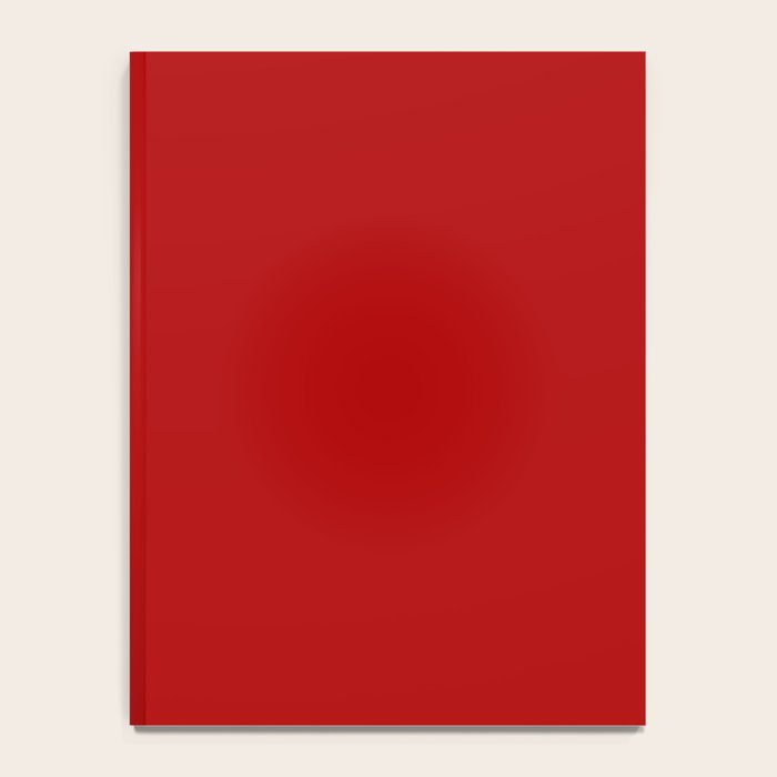 Chili Pepper Red - Solid Color Collection Notebook Gallery Image 4