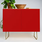 Chili Pepper Red - Solid Color Collection Credenza Gallery Image 1