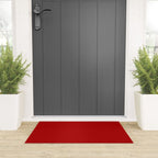 Chili Pepper Red - Solid Color Collection Welcome Mat Gallery Image 3