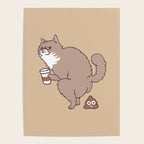 Coffee Makes Cat Poop Poster Gallery Image 4