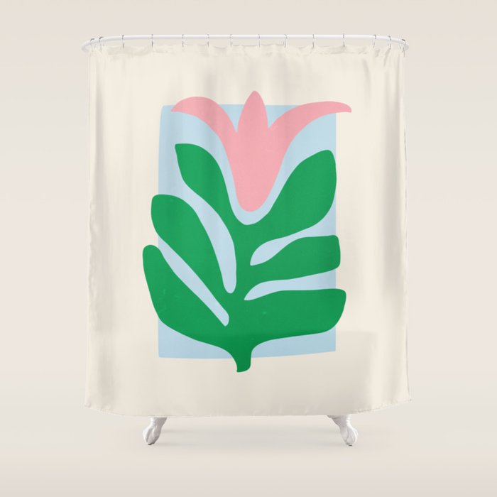 Summer Bloom 1 Shower Curtain Gallery Image 1