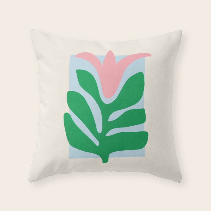 Summer Bloom 1 Throw Pillow Gallery Image 6