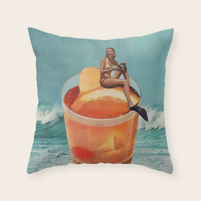 Old Fashioned Throw Pillow Gallery Image 1