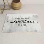 And So The Adventure Begins Rug Gallery Image 1