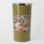 Mushrooms of Alaska Travel Mug Gallery Image 1