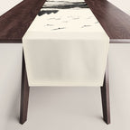 minimal collage/ Landscape Table Runner Gallery Image 1