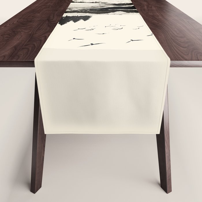 minimal collage/ Landscape Table Runner Gallery Image 1