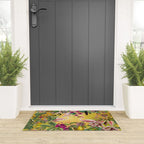 Tropical Flamingo Island Welcome Mat Gallery Image 3