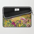 Tropical Flamingo Island Laptop Sleeve Gallery Image 2