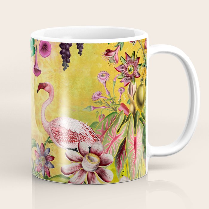 Tropical Flamingo Island Coffee Mug Gallery Image 1