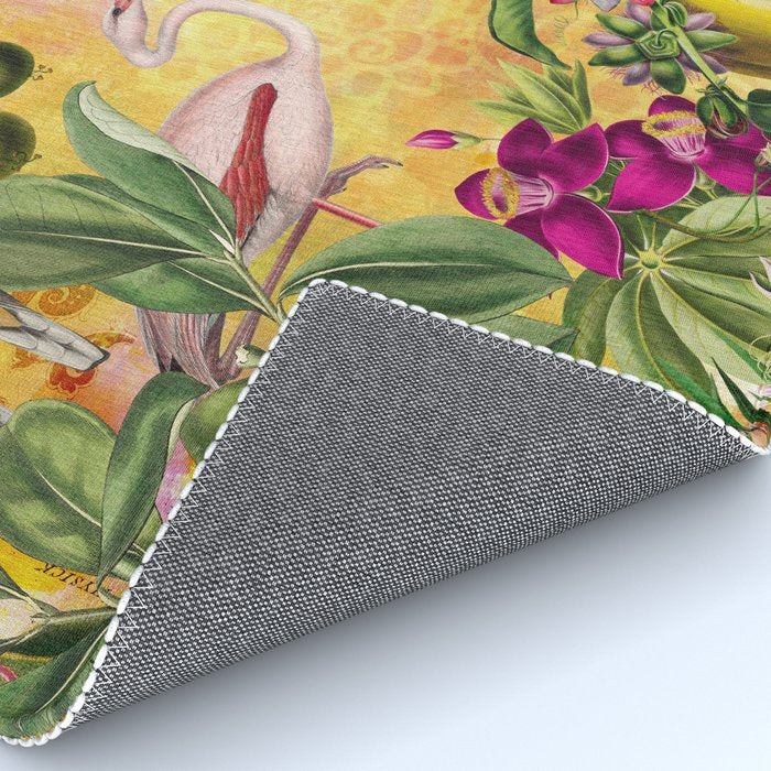 Tropical Flamingo Island Rug Gallery Image 4