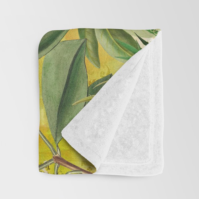 Tropical Flamingo Island Throw Blanket Gallery Image 3