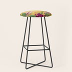 Tropical Flamingo Island Stool Gallery Image 1