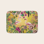 Tropical Flamingo Island Bath Mat Gallery Image 1