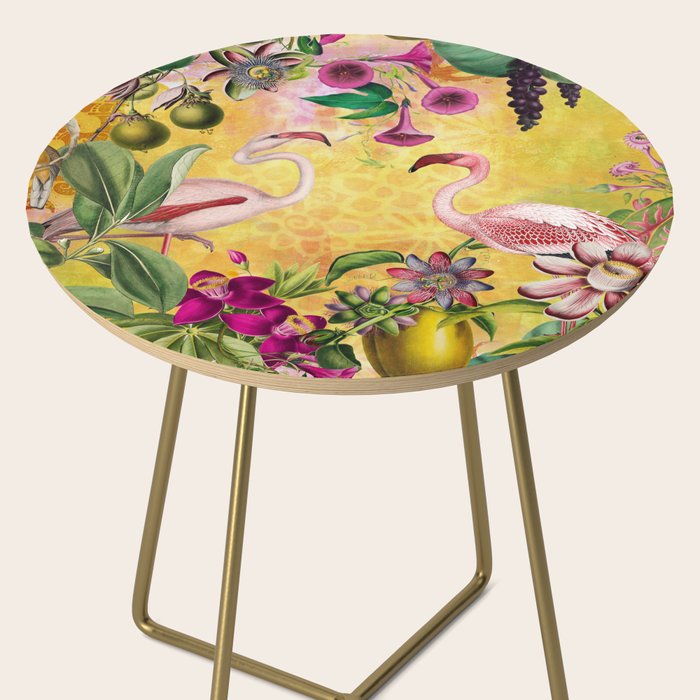 Tropical Flamingo Island Side Table Gallery Image 2