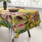 Tropical Flamingo Island Tablecloth Gallery Image 3