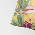 Tropical Flamingo Island Pillow Sham Gallery Image 4