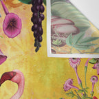 Tropical Flamingo Island Wall Tapestry Gallery Image 3