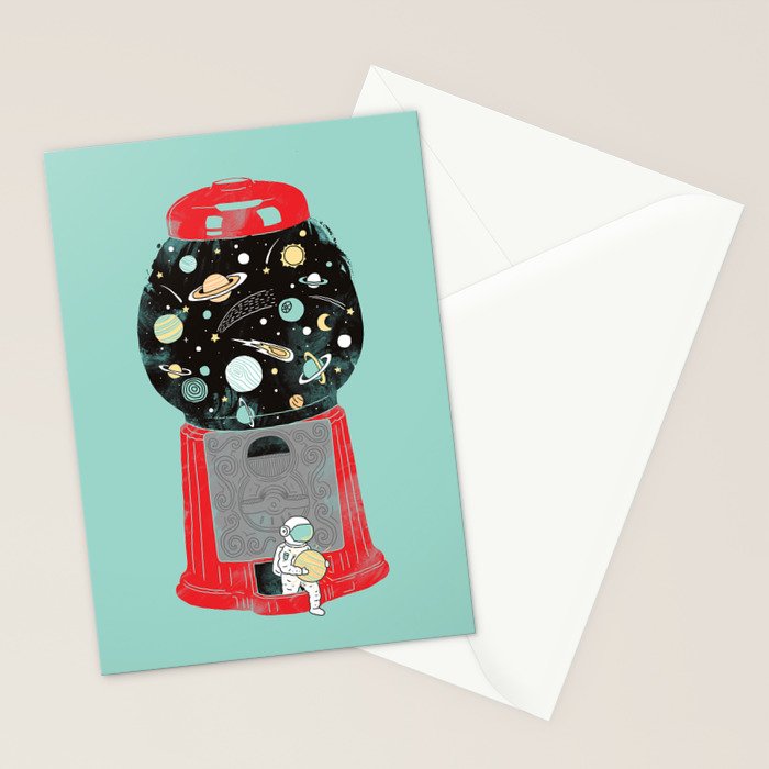My childhood universe Stationery Card Gallery Image 2