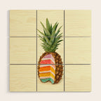 PINEAPPLE CAKE Wood Wall Art Gallery Image 1