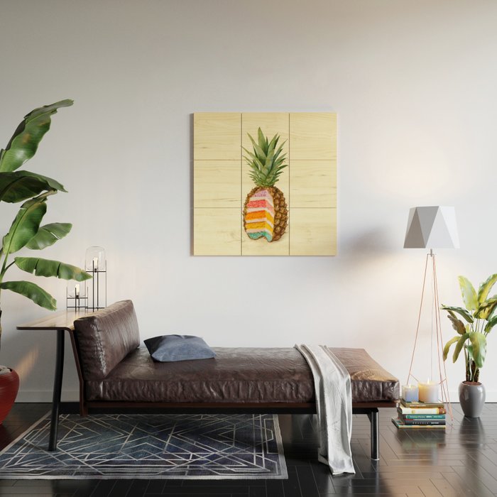 PINEAPPLE CAKE Wood Wall Art Gallery Image 2