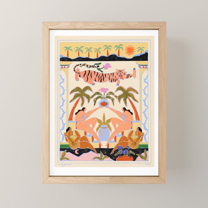 Tropicana Mini Art Print Gallery Image 1