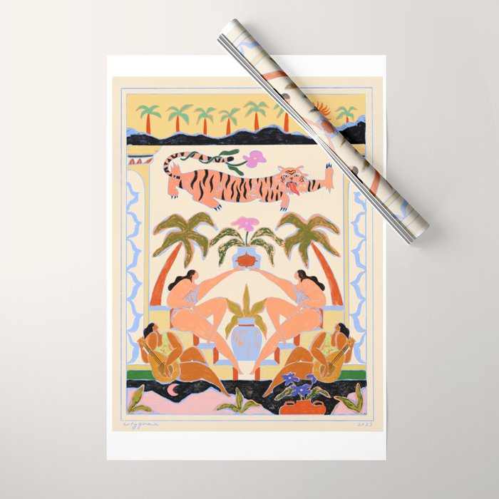 Tropicana Wrapping Paper Gallery Image 1