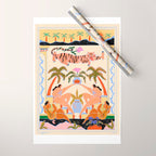 Tropicana Wrapping Paper Gallery Image 1