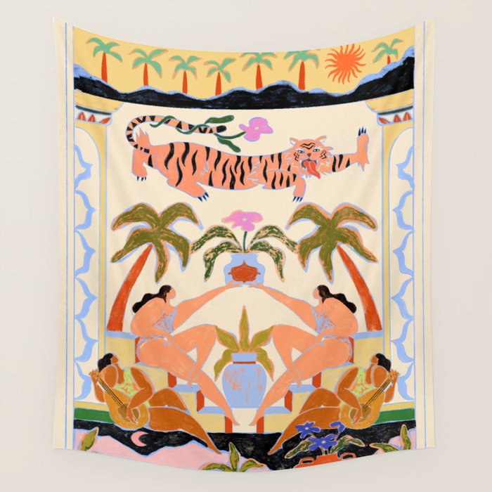 Tropicana Wall Tapestry Gallery Image 1