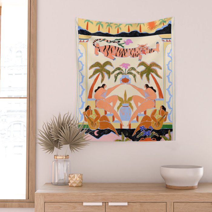 Tropicana Wall Tapestry Gallery Image 2
