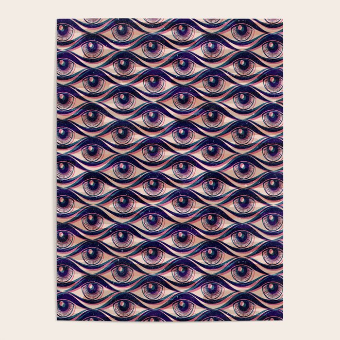 Hypnotized - vintage violet  Poster Gallery Image 1
