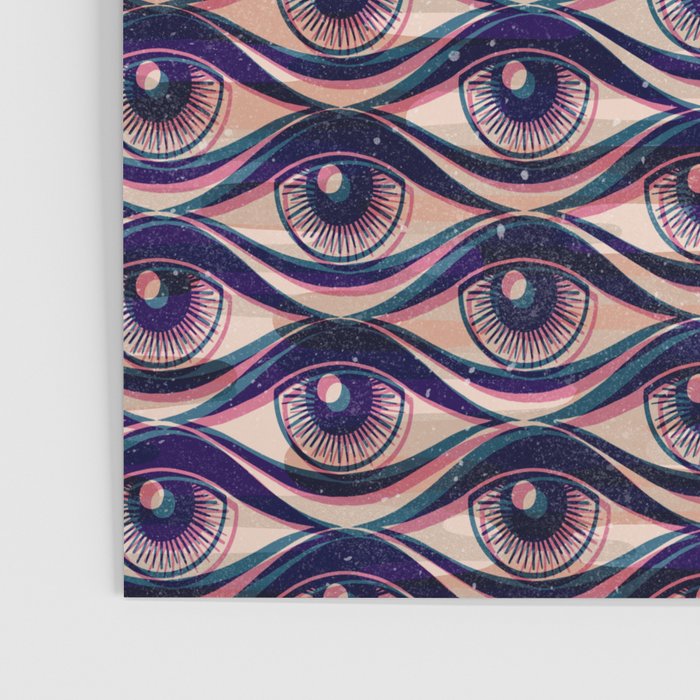 Hypnotized - vintage violet  Poster Gallery Image 3