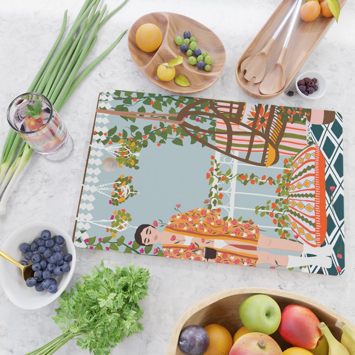 morning coffee Cutting Board Gallery Image 2