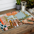 morning coffee Outdoor Rug Gallery Image 2