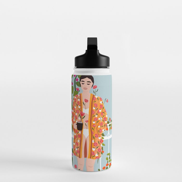 morning coffee Water Bottle Gallery Image 3