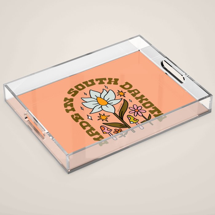 Made In South Dakota Acrylic Tray Gallery Image 1