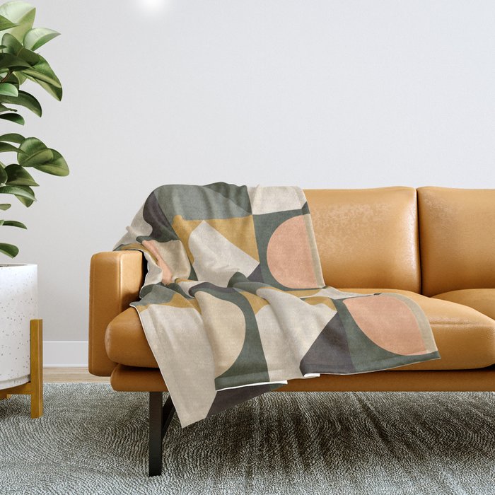 Mid Century 28A Throw Blanket Gallery Image 1