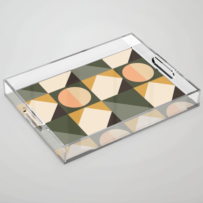 Mid Century 28A Acrylic Tray Gallery Image 1