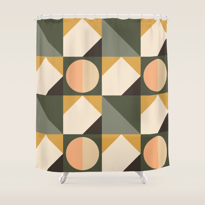 Mid Century 28A Shower Curtain Gallery Image 1